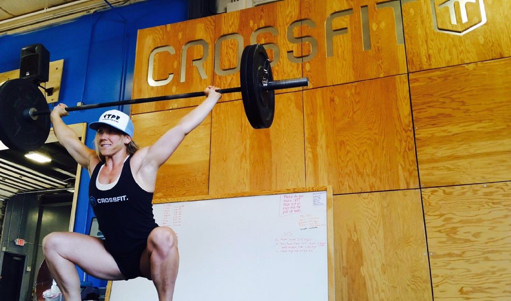 VTPeanutButter's tweet photo. VTPB Pro Crossfit Athlete Ambassador, Meghan Hildebrand Barnes rockin the new #VTPB hats. #fuelforanything https://t.co/5CRPhJKh5i