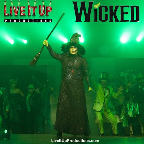 liveitupprod's tweet photo. In our Broadway and Beyond production our green witch will give you goosebumps with soaring vocals! https://t.co/csGXMIkab4