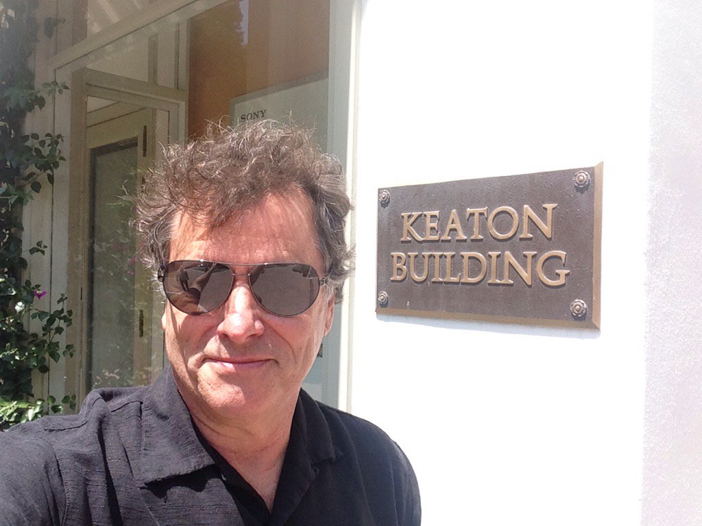 Pitched TV show ideas today At the old MGM studio.  found the Buster Keaton Building. Maybe it’ll bring good luck.
