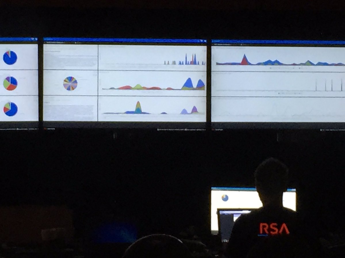 amysblackshaw's tweet photo. RSA NetWitness in action: defending the black hat network. @RSANetWitness @RSAsecurity @BlackHatEvents https://t.co/4fwtovirja