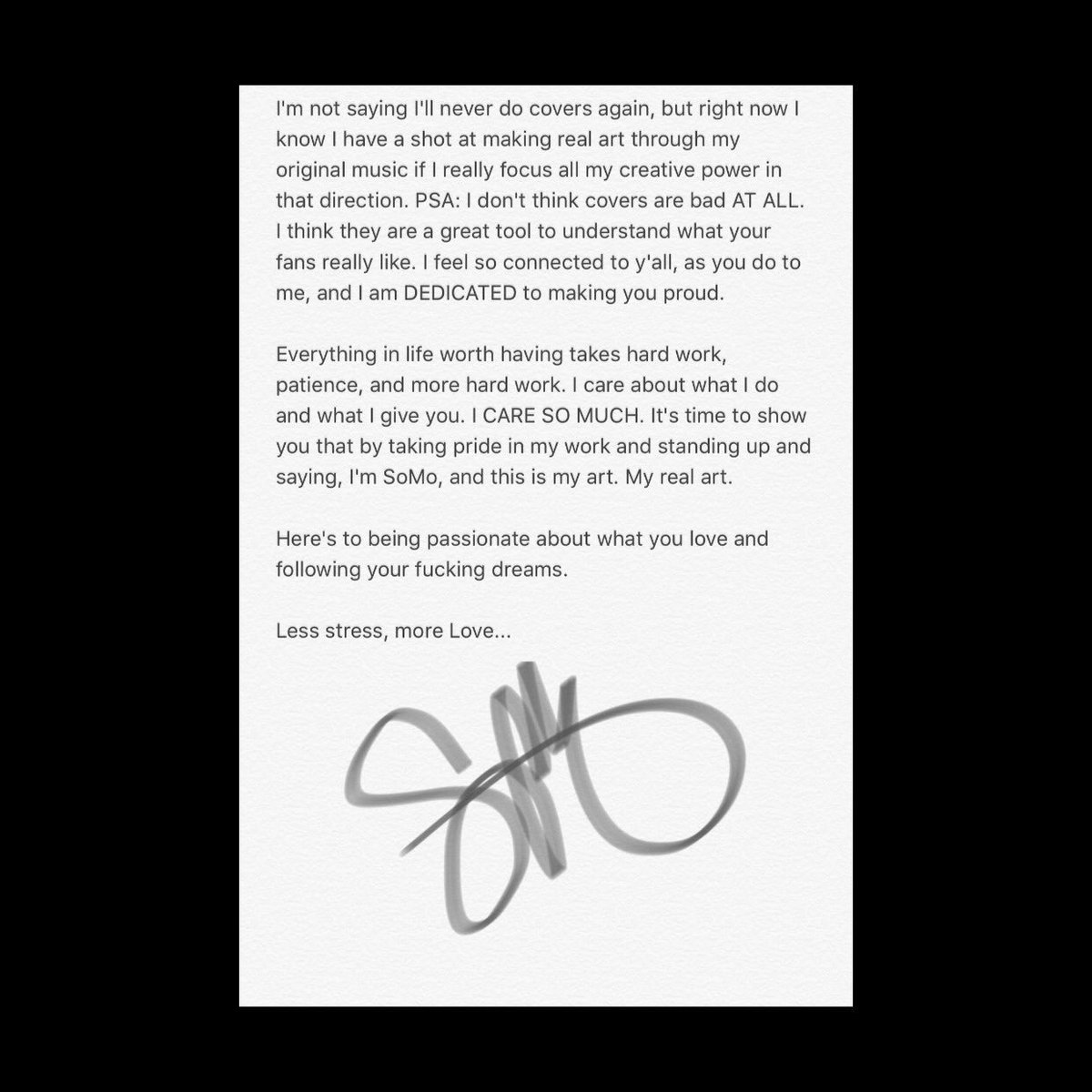 OfficialSoMo's tweet photo. Dear Team SoMo: Part 1 &amp; Part 2 https://t.co/l2fhPyzj9q