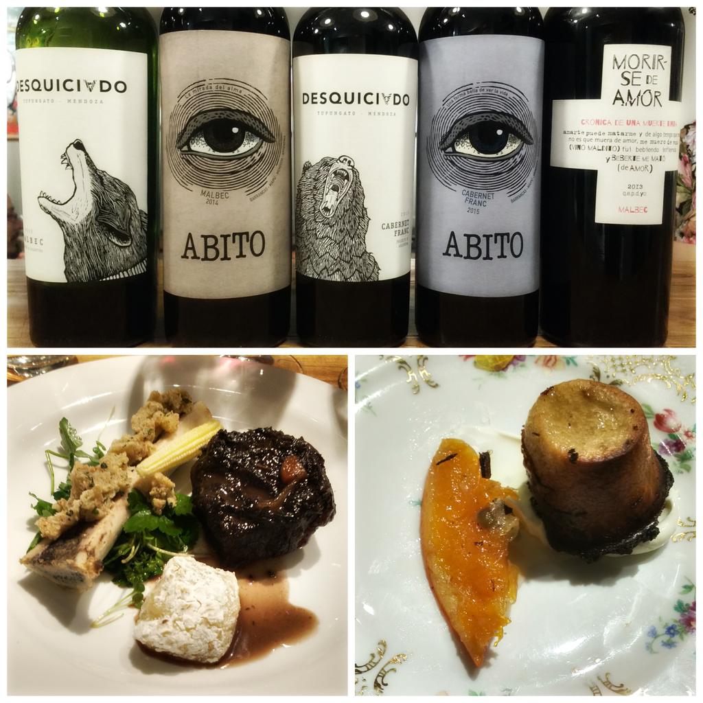 miladovcom's tweet photo. Anoche #DonMiguelUrbano se dio cita en Palermo para buscar armonías entre platos litoraleños y copas mendocinas... 😊 https://t.co/0lCSJGIhcf