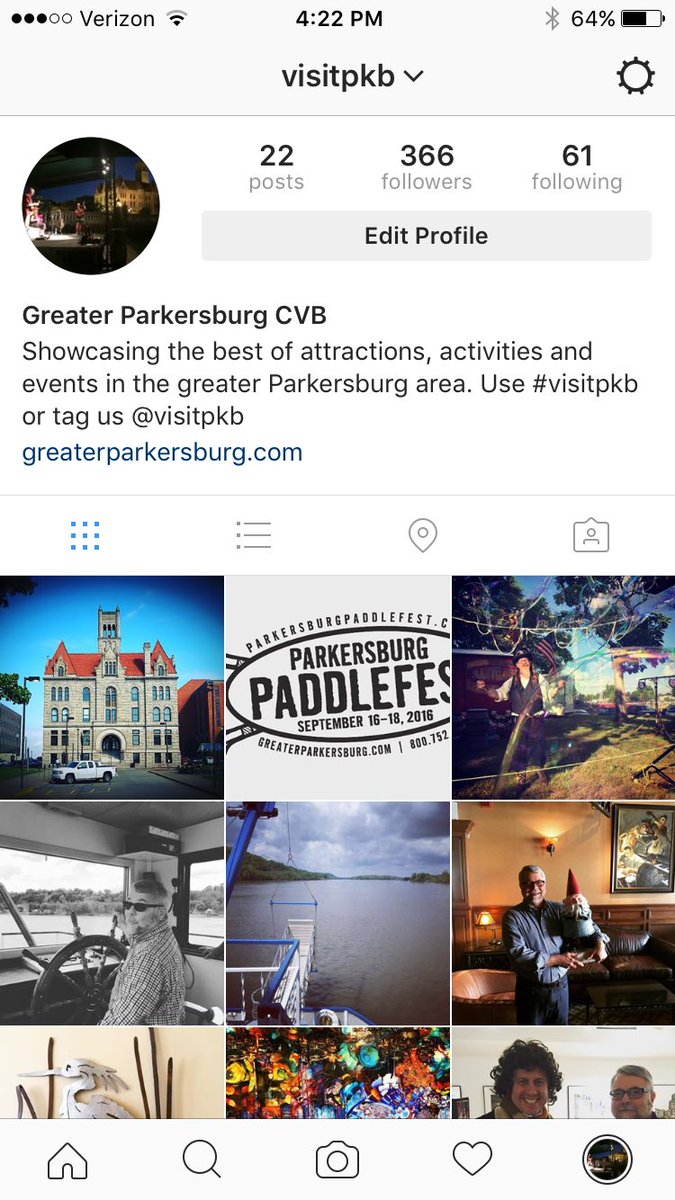 visitpkb's tweet image. Follow our #Instagram account which is also @VisitPKB and interact with us. Lots of great info .. #VisitPKB #GoToWV