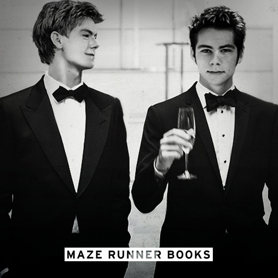 #TBT <a href="/dylanobrien/">dylan o’brien</a> + @SangsterThomas #MazeRunner