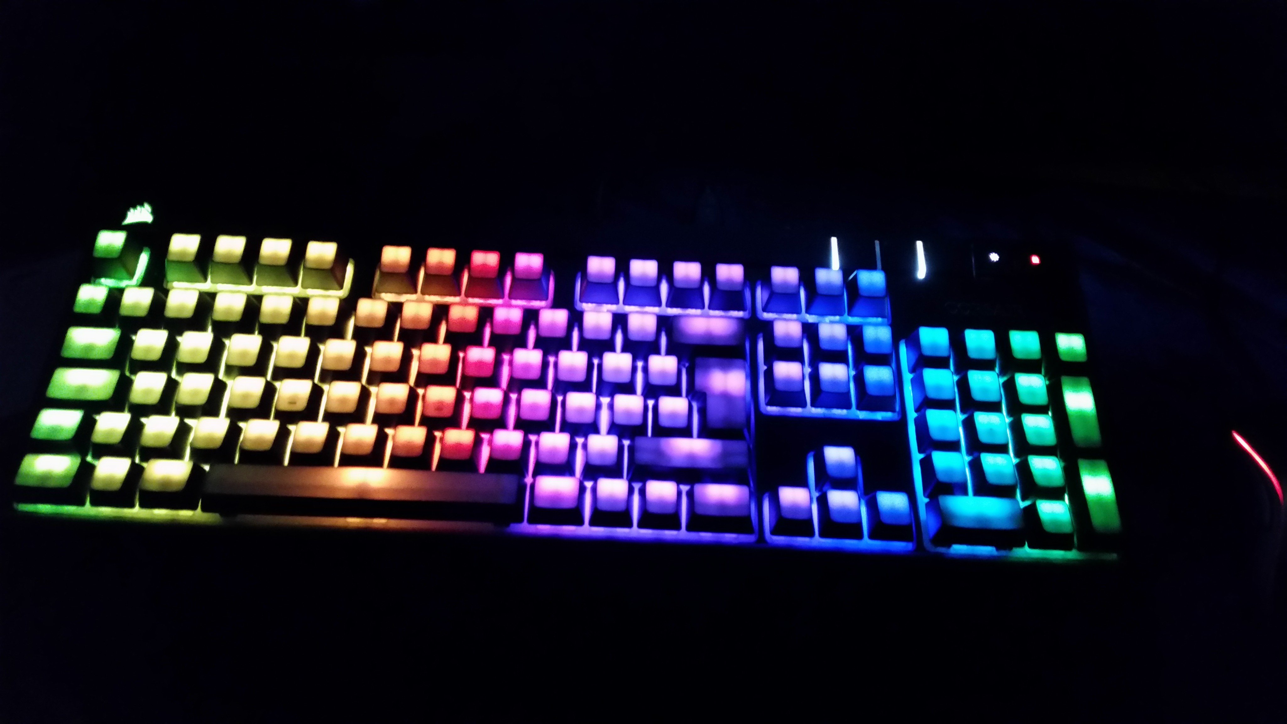 Max Keyboard on Twitter: "J's Corsair Strafe board with our custom translucent top keycap set... truly one of kind. https://t.co/gU4iXHW3nq" /