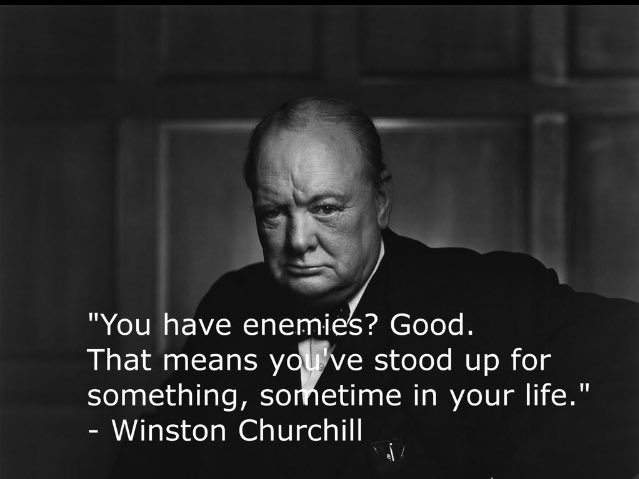 thelinze's tweet photo. #wisdom #standforsomething #orfallforanything #CHURCHILL 🇬🇧❤️👏 #QOTD https://t.co/oqEbWW6MWg