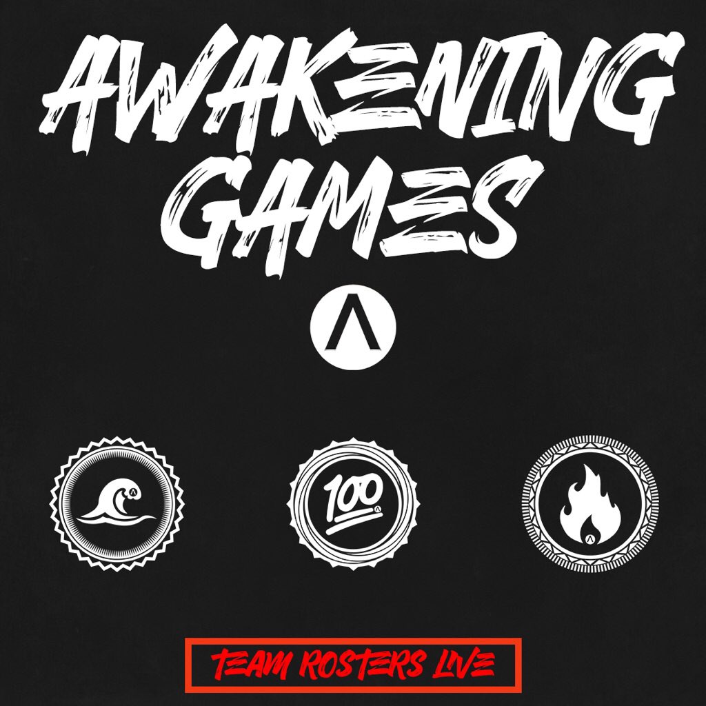 AWKNGYouth's tweet photo. 🚨AWAKENING GAMES TEAM ROSTER IS LIVE!🚨

Hit up your crew leader! 

Let the games begin! 🔥💯🌊

#AwakeningGames https://t.co/jBP5OV7nnI