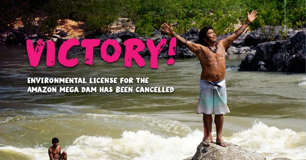 ItsJuElise's tweet image. VICTORY: Amazon mega-dam cancelled &amp;gt;&amp;gt; mo.nu/4crE?uid=4BQ1 &amp;lt;&amp;lt; via @GreenpeaceNZ #peoplepower