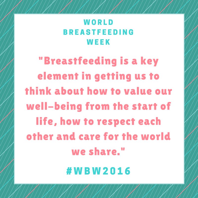 #WorldBreastfeedingWeek links #breastfeeding and #SDGs:  ow.ly/jNoh302VW2Q <a href="/WABAsecretariat/">WABA</a> #WBW2016