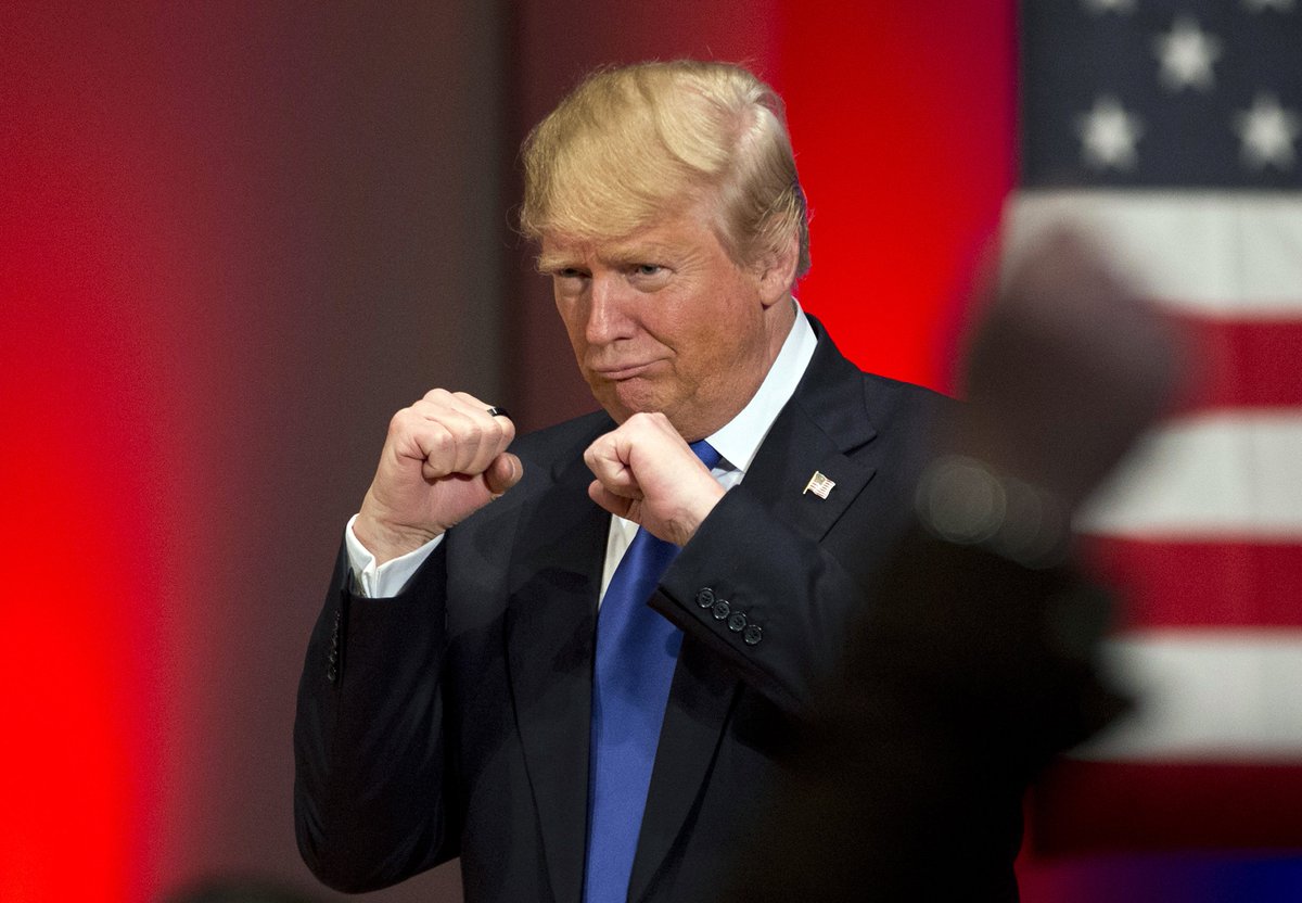 Deadspin on Twitter: "Donald Trump acts like a tough guy, but he's ...