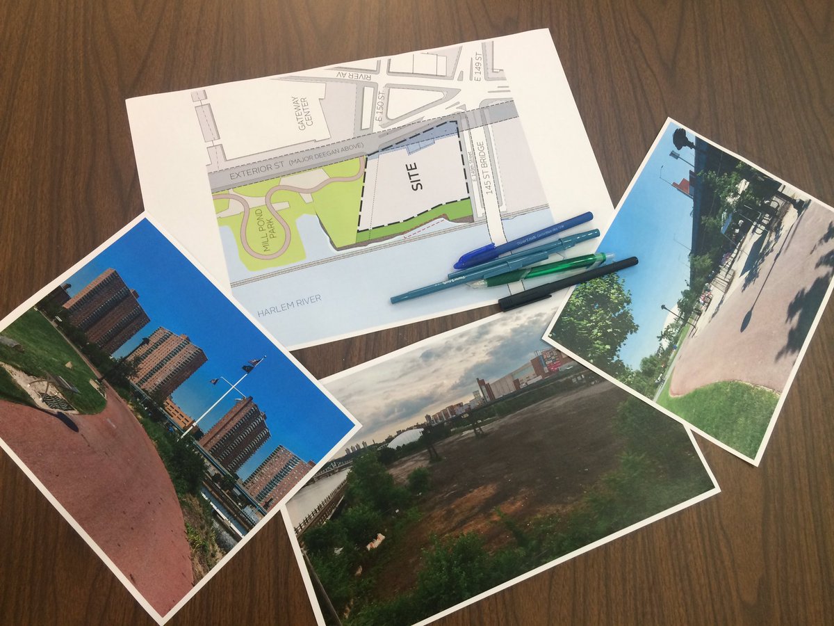 Come join the discussion! <a href="/HostosCollege/">Hostos College</a> <a href="/NYCEDC/">NYCEDC</a> discussing plans for Lower Concourse North Waterfront