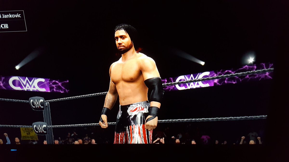 LK_Heisenberg's tweet photo. @savatekick kicking some butts with my created Sean Maluta in #WWE2K16 #CWCchamp https://t.co/hgNTVcxPRF