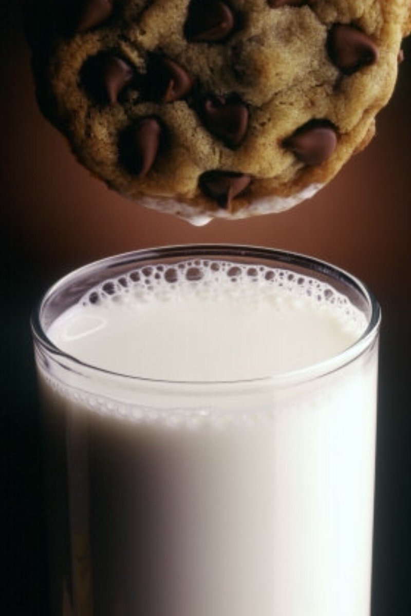 AlliedMilkProd's tweet photo. #HappyNationalChocolateChipCookieDay and what better way to celebrate than with a tall cold glass of milk!! Cheers!! https://t.co/JKKuOk3HYs