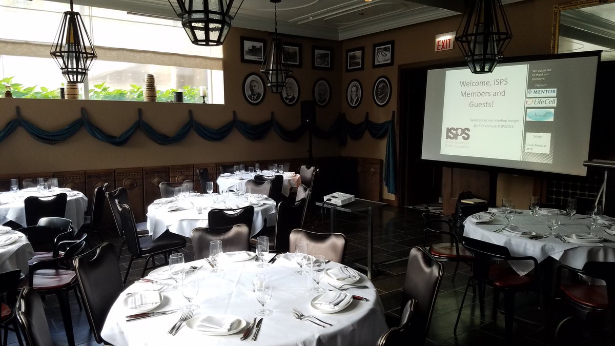 ILSPS's tweet photo. @RuralSocietyCHI Thanks for the splendid decor for tonight's meeting! Looking forward to our food #ISPS2016 https://t.co/Wa7JPaVqWA