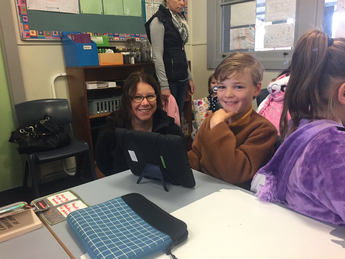 We loved having open classroom today #educationweek