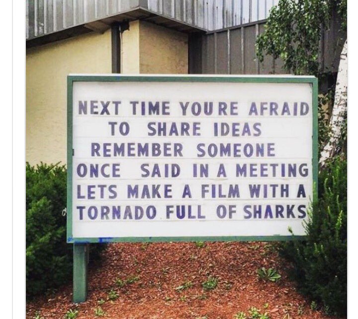 wieland_natalie's tweet photo. @GTInnovators this sign made me think of your comment at #rrisdap. Every idea and perspective should valued! https://t.co/4qrks2FchS