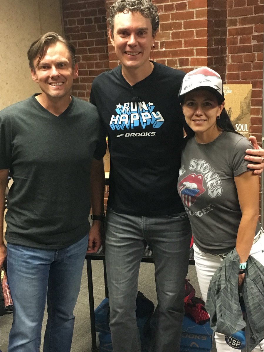 WillSQLOnline's tweet image. Great meeting Jenny Jurek &amp;amp; baby Raven.Thanks for the run talk #brooksrunning @ScottJurek was there too.That&apos;s cool.