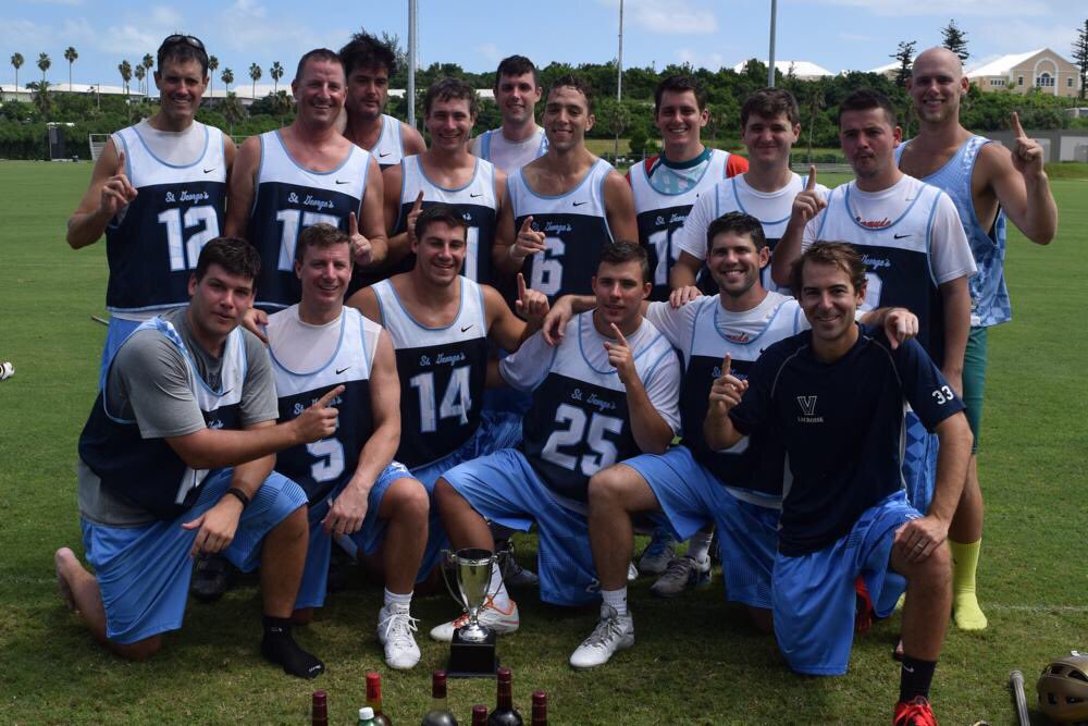 #TBT St. George's defending champs! Sign up at bermudalax.com/events @jeremynoble45 <a href="/wes_berg/">Wesley Berg</a> <a href="/markmatthews222/">Mark Matthews</a>