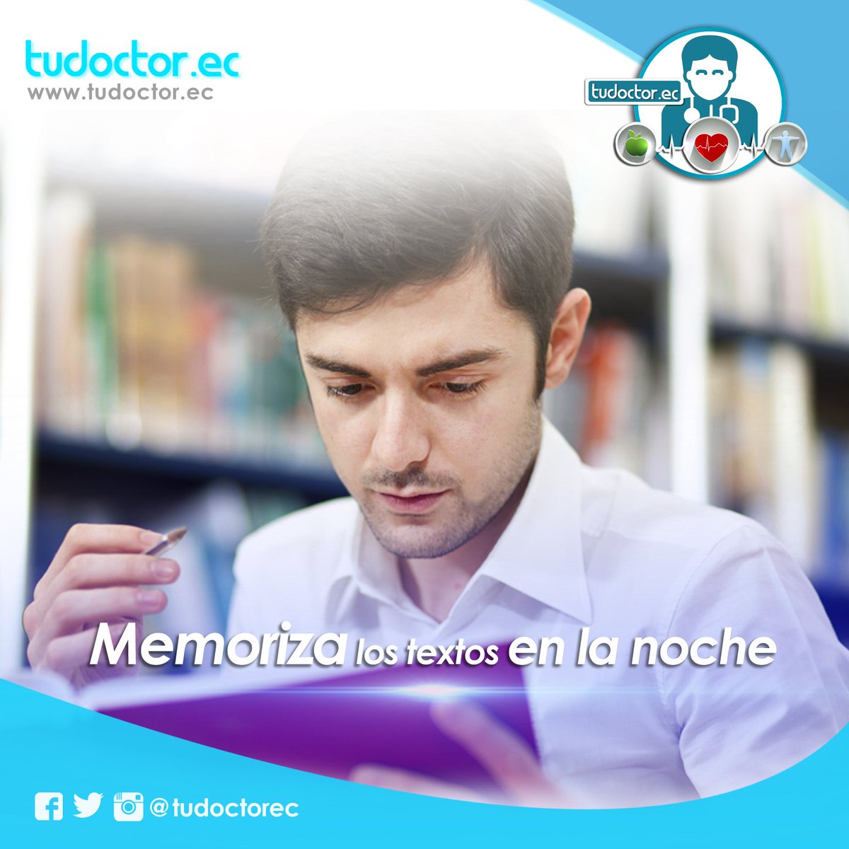 tudoctorec's tweet photo. Te compartimos este truco: Cualquier cosa que leas antes de dormir la recordarás más. ¡Inténtalo! #Curiosidades https://t.co/FFMdJhl34z