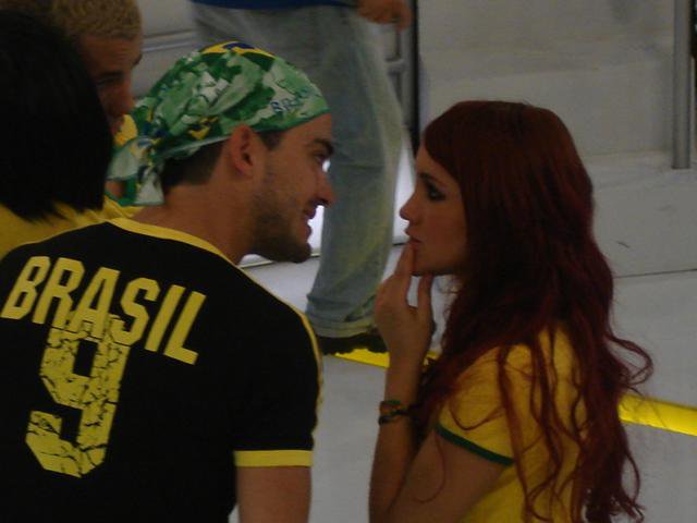 Team_Trendy's tweet photo. #TBT Dulce &amp; Poncho 🎤🎤❤ #ProgramaDomingoLegal https://t.co/gkxmy8nwFZ