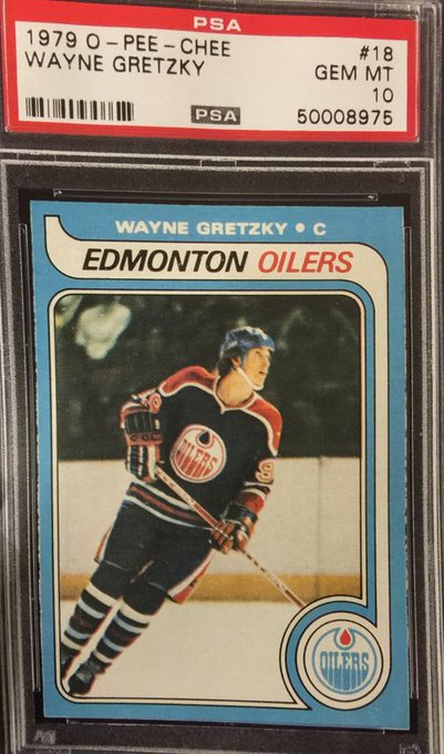 Wayne Gretzky rookie card sells for $465,000