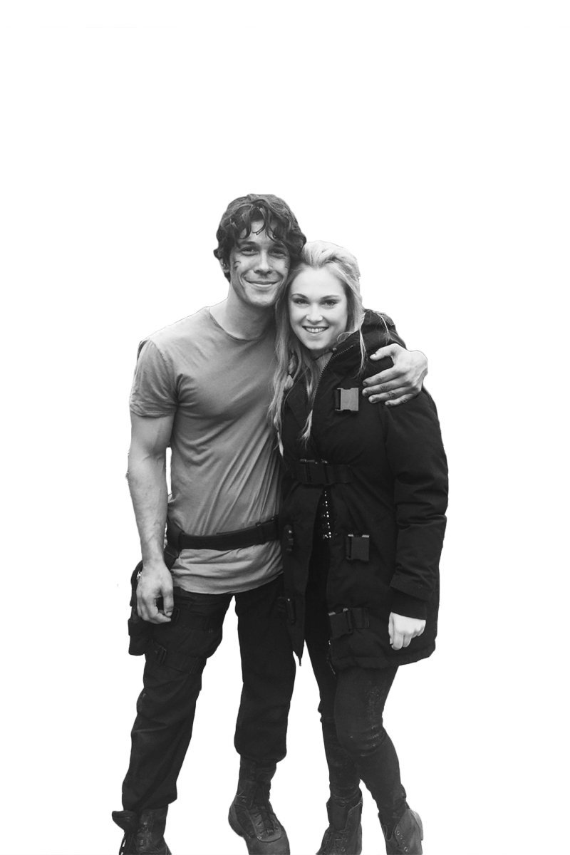 SilverxStardust's tweet photo. I made something cute for my #Bellarke fam ❤ Enjoy! ⭐😙😍 #The100 https://t.co/Eta9xncUnQ