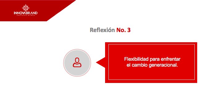 #MarketingRentableIB las nuevas generaciones rechazan lo corporativo. Hay que perder la rigidez y ser flexibles.