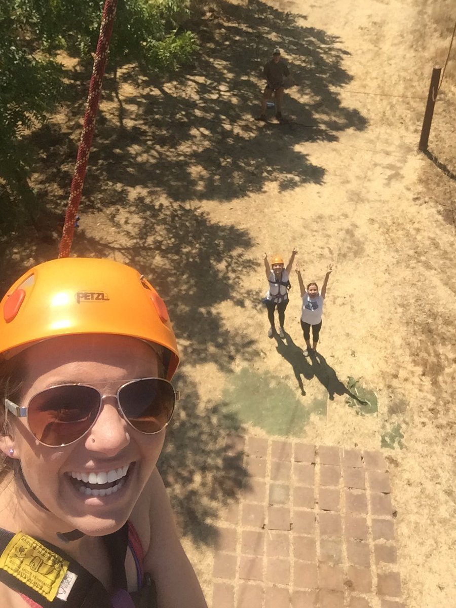 mrswehe202's tweet photo. Ms. Drew on a 30 foot pole, with Ms. Jannasch & Mrs. O'Haire giving advice/motivation! #gotrailblazers #doscarystuff https://t.co/b8jROIxuiI