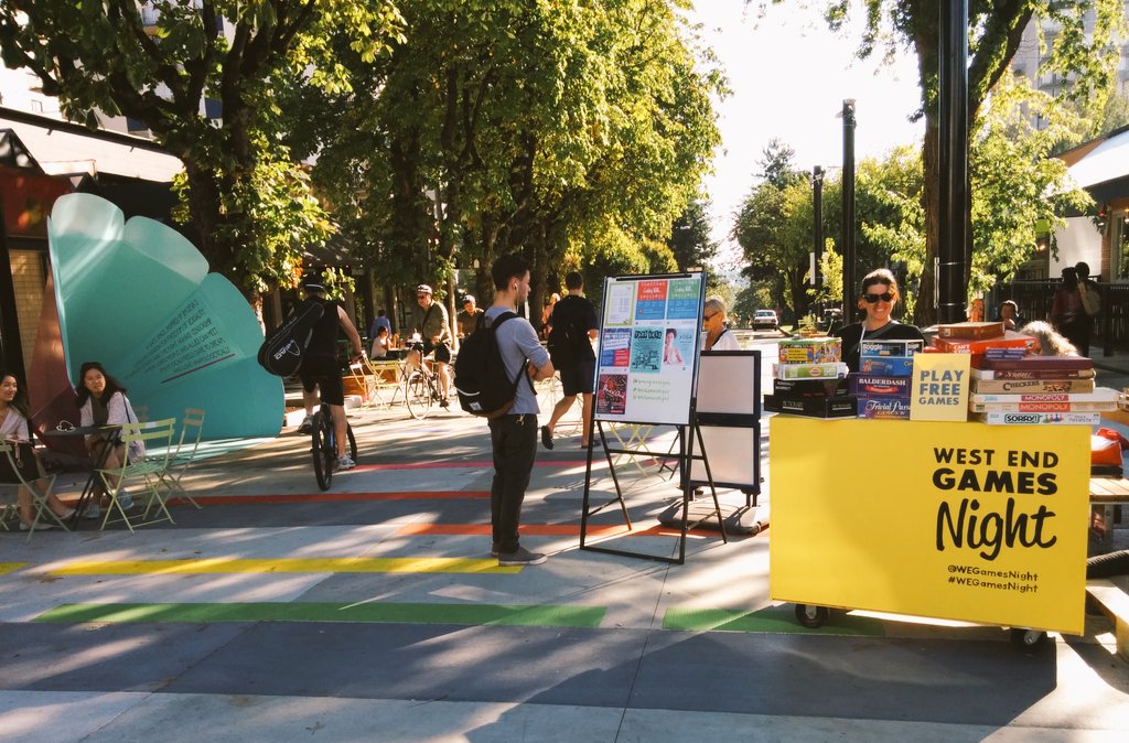 West End Games Night (@wegamesnight) on Twitter photo Join us tonight with @youngideasgnh from 6:00 to 9:00pm for the first #WEGamesNight in the new <a href="/jimdevaplaza/">Jim Deva Plaza</a>! Join us tonight with @youngideasgnh from 6:00 to 9:00pm for the first #WEGamesNight in the new <a href="/jimdevaplaza/">Jim Deva Plaza</a>!