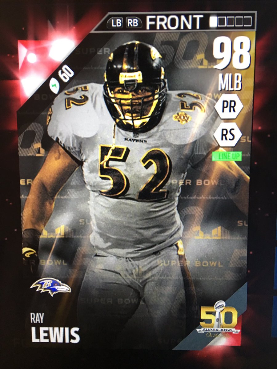 IngravenVids's tweet photo. 98 Ray Lewis XB1 MUT 16 giveaway😢
Winner picked TONIGHT
Just follow &amp; RT
And take care of my baby😊 https://t.co/WbGAEKGzr5