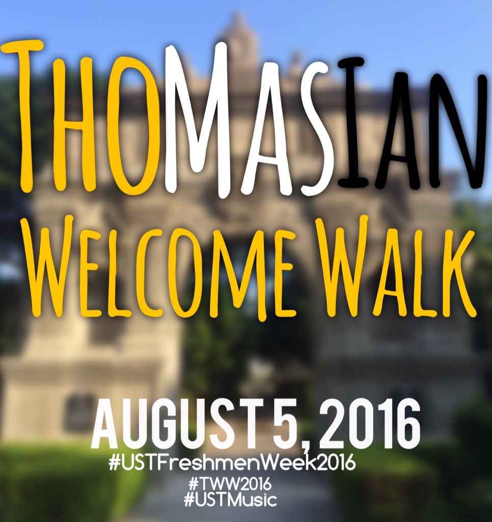 ustcmsc's tweet photo. Hooray for today! Get ready Music freshmen!
#USTFreshmenWeek2016 #TWW2016 #USTMusic https://t.co/dY5LmD84LY