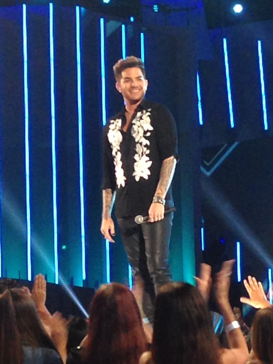 greatesthitsabc's tweet photo. We don't have to think twice! You have our heart, @adamlambert! ❤️ https://t.co/n00IFbGzhw