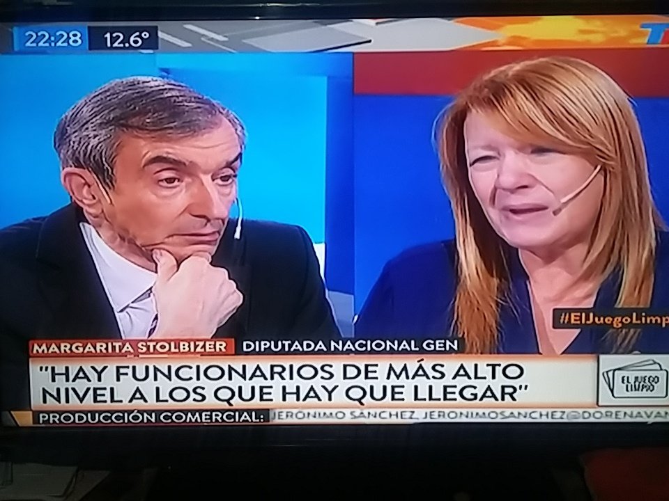 AvalosNat's tweet photo. Ahora en TN #ElJuegoLimpio @ElJuegoLimpio @Stolbizer https://t.co/nLBaDtcUp8