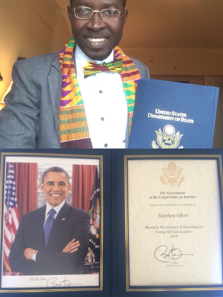 #PresidentialSummit. Many Thanks to President Obama for Honoring #YoungAfricanLeaders.