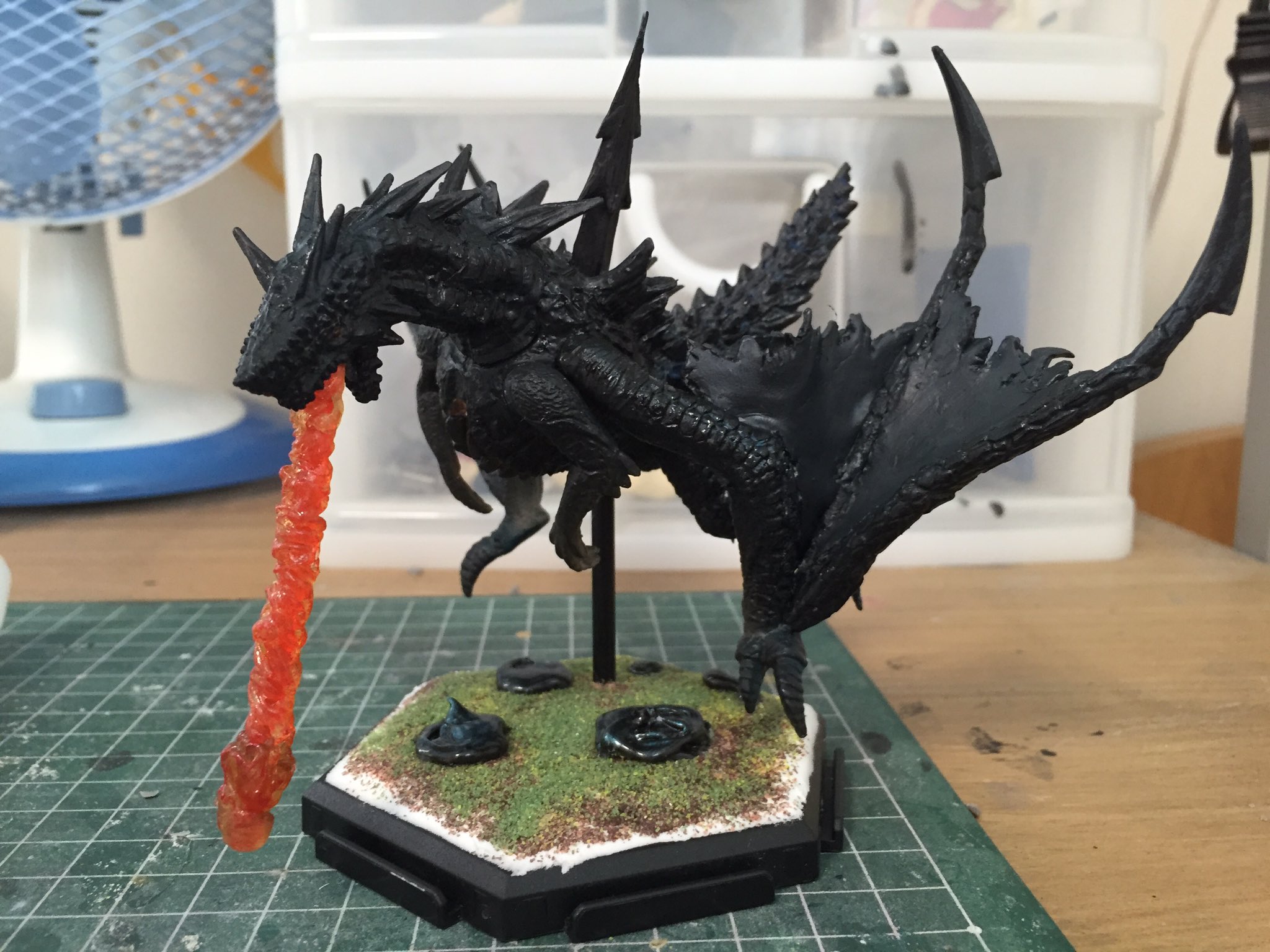 しょ らぼ 巨戟龍 ゴグマジオス 造形依頼で作らせて頂きました 自分自身あまりゴグマをしっかり見たことがなかったので色々勉強になりました ありがとうございました モンスターハンター Mh4g Mh T Co De3yhjk2vt Twitter