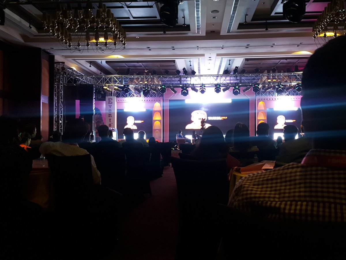 Ravmek's tweet photo. Sports have imp. role in event field says @Siddharth chaturvedi#forem #eventsthan @active8india @mapsor https://t.co/kyeHCCakX6