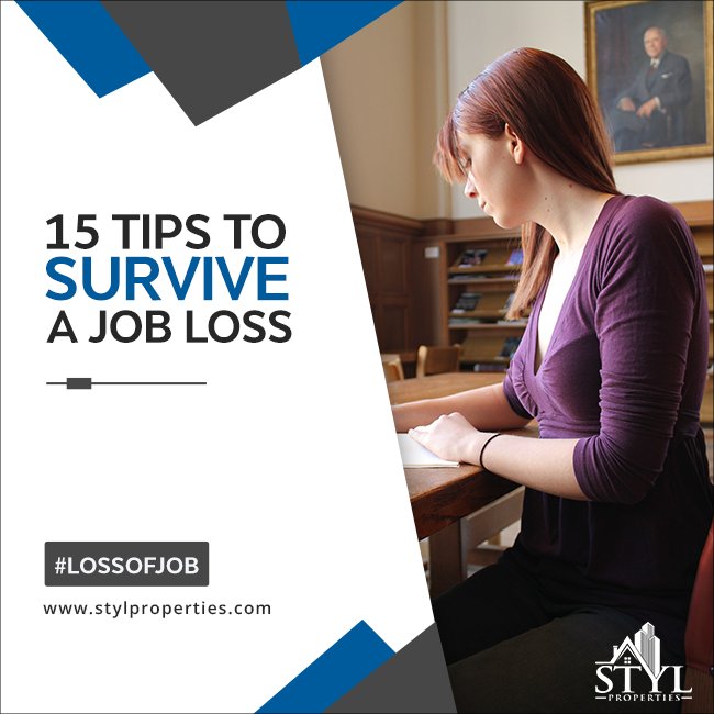 StylProperties's tweet photo. 15 tips to survive a job loss - https://t.co/2DcI8Ogqmx or https://t.co/5Zsx8efqwx
#Lossofjob https://t.co/srYVKtAR4c