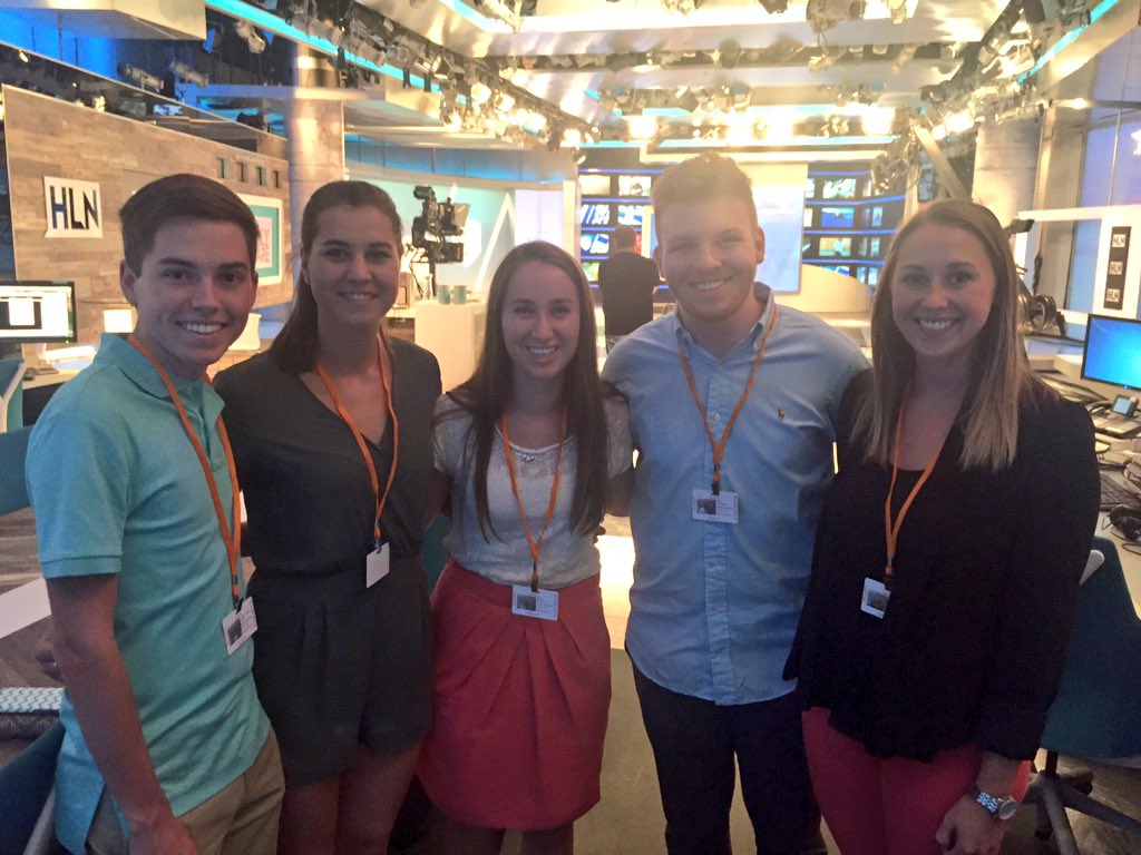 ButlerBUSF's tweet photo. Behind the scene footage from today's private tour of CNN headquarters. Perks of having great alumni! #BUSFlove https://t.co/QZpvkQObjV