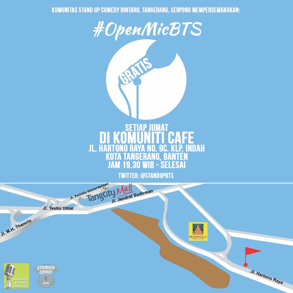 Halloo temen2, malem ini ada #OpenMicBTS lho! Yuk ah, ramein..