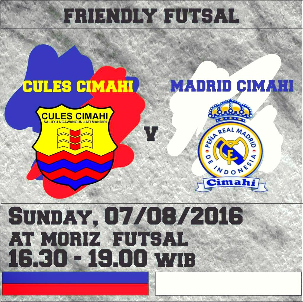 CULES_CMH's tweet photo. #FriendlyFutsal #elclasico
Tgl: 7/8/2016
Jam 16:30 - 19:00
HTM: 17k
Dc:Barca/cules
Cp: 082240666868 pin 5498DA52 https://t.co/jzRe9Sme5s