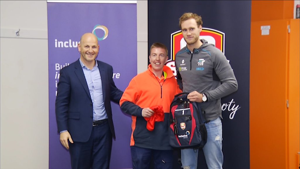 samokely's tweet image. Tonight @7NewsAdelaide the footballers with a disability who'll represent SA @jackhombsch36 @SANFL @incsportsa