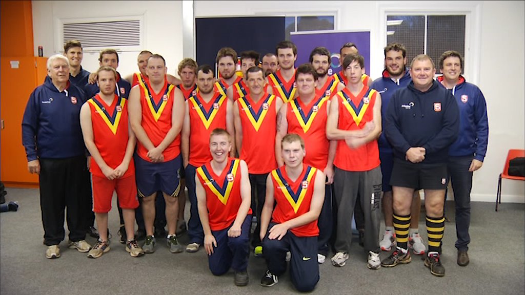 samokely's tweet image. Tonight @7NewsAdelaide the footballers with a disability who'll represent SA @jackhombsch36 @SANFL @incsportsa
