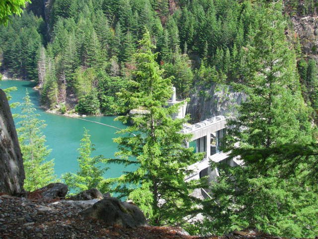 NWDams's tweet photo. #GorgeDam in the #NorthCascades. #dam #GorgeLake #NorthCascadesHighway #CascadeLoop #nwdams https://t.co/b2MDdTzNcL