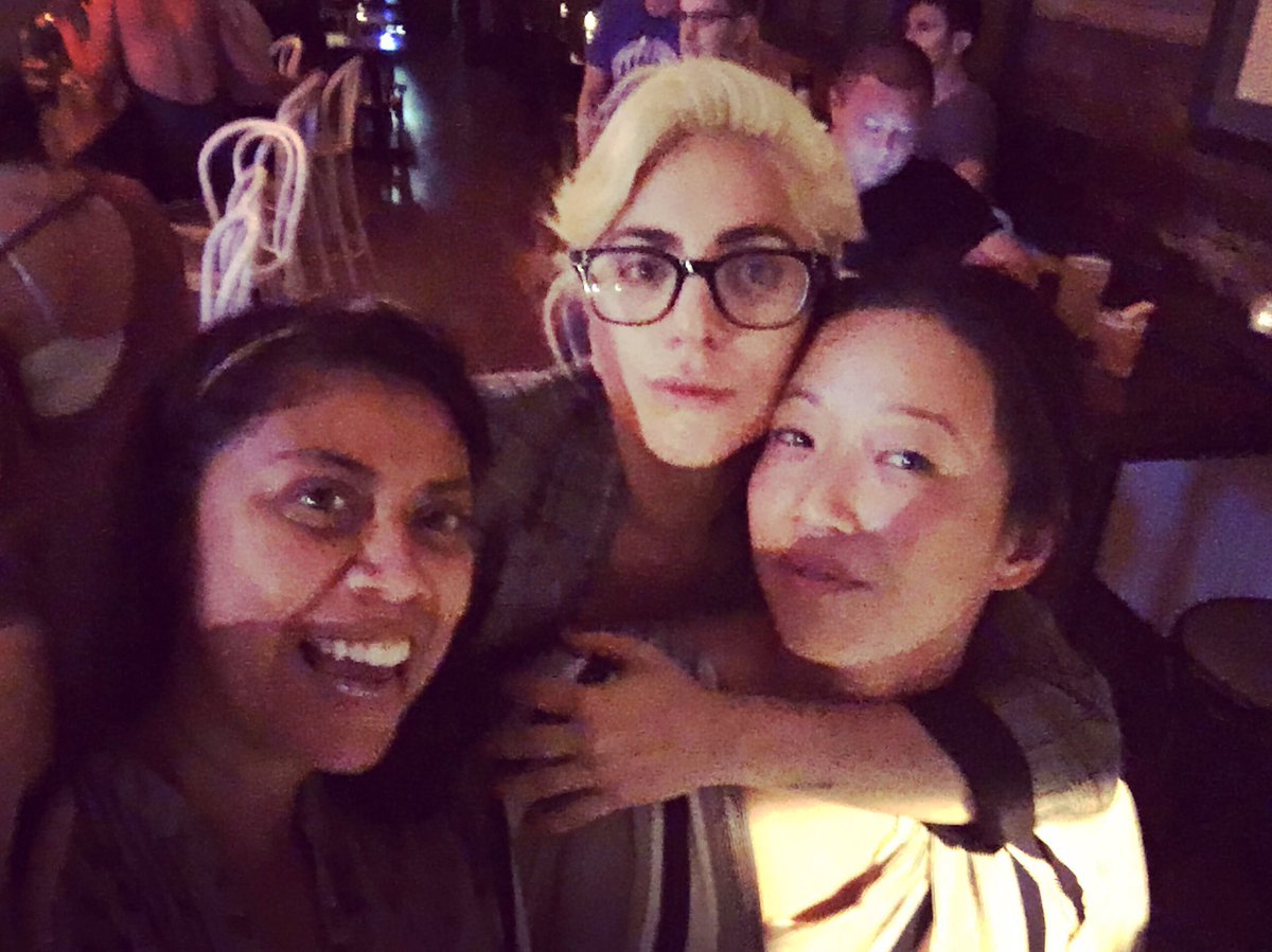 _EvelynCordon's tweet photo. At favorite bar in Astoria & Lady Gaga just happens to be hanging out there!πππ»π #LadyGaga #ThePomeroy #AstoriaRocks https://t.co/g2QSy0aSna