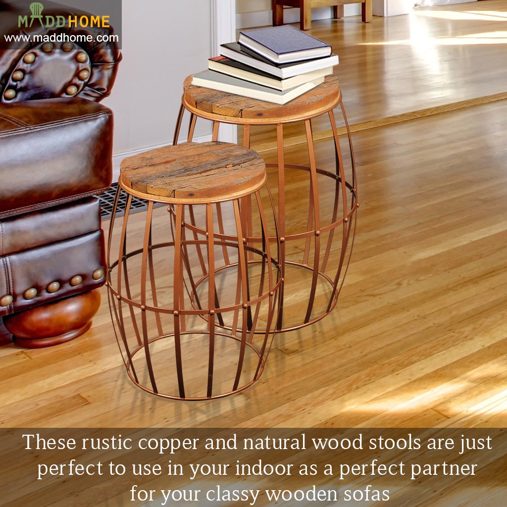 maddhome's tweet photo. Delve Deeper Into Its Rustic Charm!
#HomeDecor #MaddHome #MetalStools
Buy Here:- https://t.co/vG9dxq1I8J https://t.co/waUThAcM6M