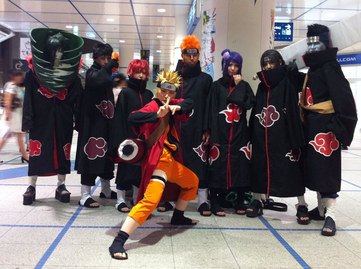 鋼太 Kohta うずまきナルトやりたいよー 何年か前にコスサミでnaruto のパフォーマンスで出演させてもらった時にオアシスで暁集合しておられて 皆さんクオリティ高くて凄かったなぁー
