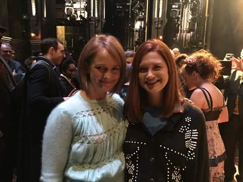 bestofbwright's tweet photo. a picture of ginny weasley with the older ginny weasley my life is now complete 💗 https://t.co/sL1bo9NoK5