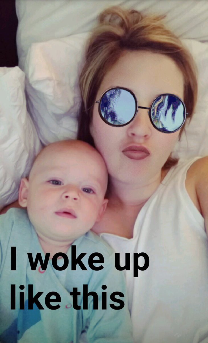 Honestbump's tweet photo. Friday morning fun #iwokeuplikethis #snapchatmemories #momlife https://t.co/BAwCjqLgdx