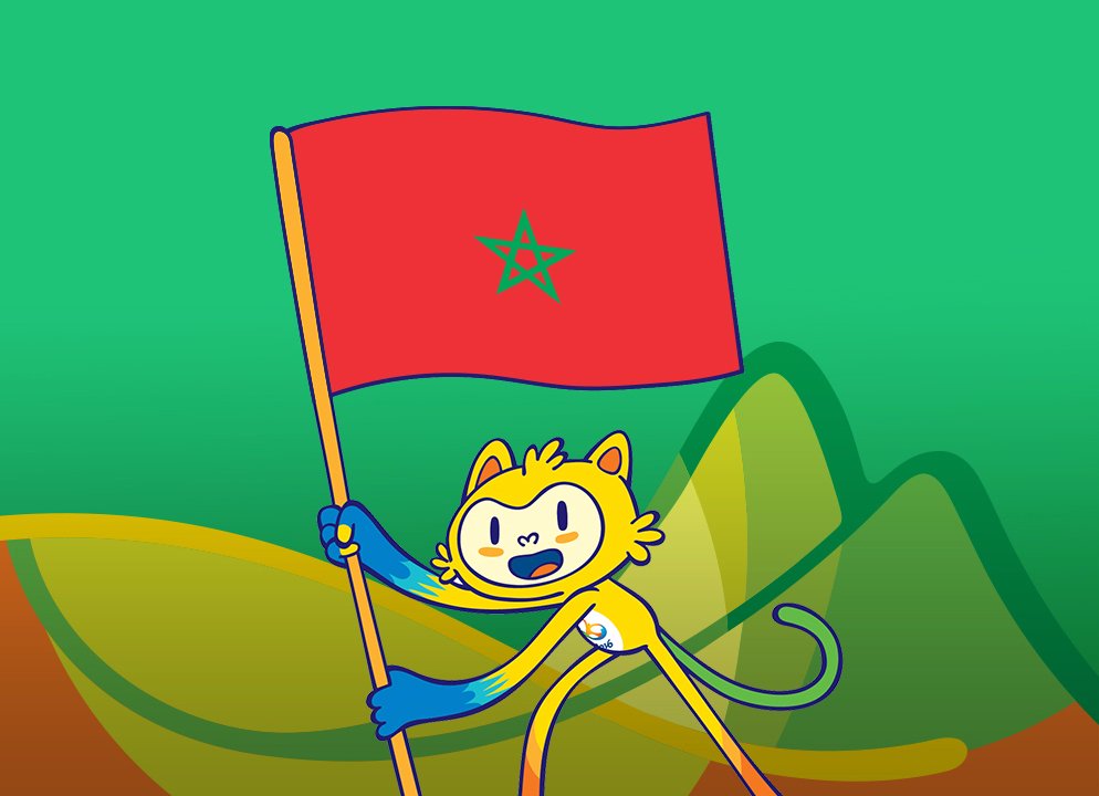 MoroccoTeam's tweet photo. #Lets_Bring_The_Gold_To_Morocco
#Rio2016 #Brazil #TeamMorocco #Morocco
#Rio_we_re_coming
#Morocco_On_The_Road https://t.co/nviOXcWdV4
