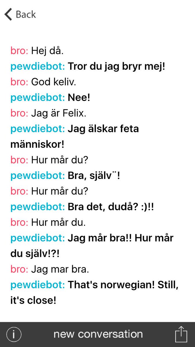 Marki_imagines's tweet photo. I'm learning Swedish with the help of #pewdiebot @pewdiepie https://t.co/FdIrplSCGn